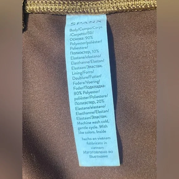 SPANX Faux Suede High-Waisted Leggings - Picture 8 of 12